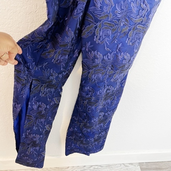 Trina Turk Abasi Embroidered Split-Leg Jumpsuit - Picture 4 of 8